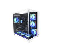 NitroPC - PC Gaming Estremo Silver Plus (Intel Core i7 12700K 12/20 5.0GHz, RTX 5060 Ti 16GB, RAM 32GB, M.2 2TB, Windows 11, illuminazione RGB, WiFi) Computer fisso, PC Gamer (Bianco)