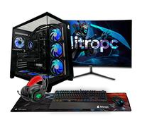 NITROPC DESKTOP GAMING Pack Extremo, Intel®, Intel Core i7-12700K, 5.0 GHz, GeForce RTX™ 5060, RAM 32 GB, 1 TB SSD, 2 TB HDD
