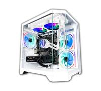 NitroPC - PC Gaming Avanzato Gold Plus (Intel Core i5 12400F 4.40GHz, RX 6600 8GB, RAM 16GB, M.2 1TB, Windows 11, illuminazione RGB, WiFi) Computer fisso, PC Gamer (Bianco)