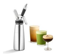 NitroPress Nitro Coffee Maker, Infuse Nitrogen Instantly to Any Drink, Handheld Nitrogen Dispenser for Barista, Bartenders or Home Use, Zero Calories, 500ml