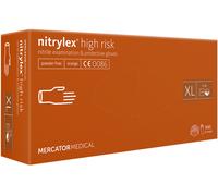 Nitrylex(R) High Risk Guanti Arancione XL 100 Pezzi