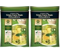 NITTAYA - Pasta di curry verde (vegan) - (1 X 400 GR) (Confezione da 2)