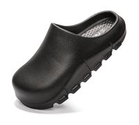 NITTI Zoccoli da donna con supporto per arco plantare EVA zoccoli da giardino per le donne Comfort Slip-on Outdoor Beach Mules Sandalo da donna classico chiuso Toe zoccoli, Nero, 9-10