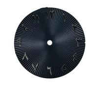 NITVIA 1 pz 28,5 mm NH35NH36 NH38NH39 NH70 NH72 Quadrante for orologio Quadrante adatto alle ore 3 e 3,8 Cassa Corona(Dark Blue)