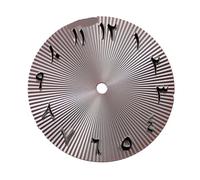 NITVIA 1 pz 28,5 mm NH35NH36 NH38NH39 NH70 NH72 Quadrante for orologio Quadrante adatto alle ore 3 e 3,8 Cassa Corona(Pink)