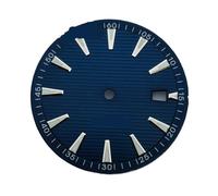 NITVIA 1 pz 33,3 mm quadrante orologio nero blu verde argento quadrante luminoso movimento NH35(Blue)