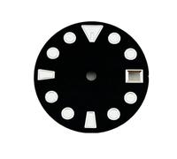 NITVIA 1 pz NH35 28,6 mm quadrante orologio NH35 corona ore 3/3,8 movimento automatico accessori for orologi parti(Style 1)