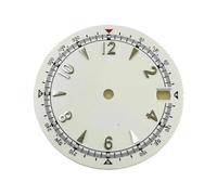 NITVIA 1 pz. Quadrante for orologio S da 28,5 mm, movimento NH35 NH36, accessori for orologi luminosi verdi(AA788)