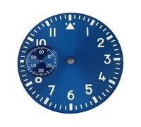 NITVIA 1 pz. Quadrante luminoso verde for orologio da 37 mm, movimento 6497 ST36, accessori for orologi(Black)