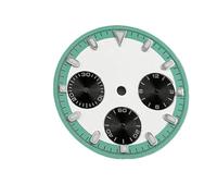 NITVIA 1 pz VK63 29,5 mm quadrante luminoso for orologio con movimento VK64 VK63 VK63A accessori for orologi(B)