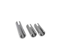 NITVIA 10 pz M6 M8 perni Diritti a Molla in Acciaio Inox 304 Molla Elastica cilindrica coppiglia Tassello (Color : M6 10pcs, Size : 16mm)