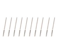 NITVIA 10Pcs Punta diamantata con Punta elicoidale Punta elicoidale Punte for Trapano a Spirale Foratura lucidatura for Piastrelle in Pietra di Vetro Foratura fine (Size : 0.8mm)