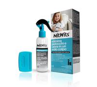 NitWits Spray Anti Pidocchi ad Azione Rapida Trattamento pidocchi e lendini