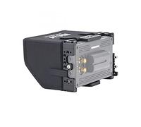 Nitze 5.5 "Gabbia monitor Rig w Sunhood / HDMI Cable Clamp compatibile con TV Logic F-5A 5.5" IPS Field Production Monitor