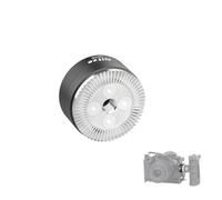 Nitze ARRI Standard Rosette Adapter, Adattatore a Rosetta Femmina per ARRI con Vite 1/4" e Perni di Posizionamento Amovibili, per Gabbia da Camera e Maniglia Laterale - N64B