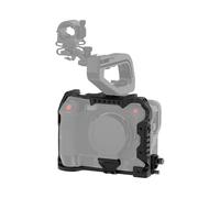 Nitze C70 Gabbia per Fotocamera per Canon, Camera Cage con Morsetto per Cavo HDMI, Supporto per Adattatore Obiettivo Incorporato e Guida NATO, Cage per Canon EOS C70 - T-C02B