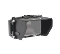 Nitze Cage for Atomos Ninja/Ninja Ultra/Ninja V/Ninja V+/ Zato Connect/Shinobi Monitor, Gabbia con Morsetto per Cavo HDMI e Paraluce - JT-A02B