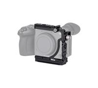 Nitze Half Cage per Sony FX2, Mezza Gabbia FX2 con Morsetto per Cavo HDMI, Guida NATO Superiore Rimovibile, Sgancio Rapido per Arca Integrata, Compatibile con Impugnatura XLR Sony - T-S18B