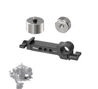Nitze Kit Contrappesi Gimbal per DJI RS 4 Pro/RS 4 / RS 3 Pro/RS 3/ RSC 2/ RS 2, con 50g/100g Counterweight, Morsetto di Montaggio con Morsetto ad Asta da 15mm per Motore DJI Focus Pro - N28-S2