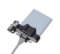 Nitze SSD Mount Bracket per Samsung T5, T5 Staffa di Montaggio SSD con Cold Shoe Incorporato e Morsetto per Cavo USB-C - N42B