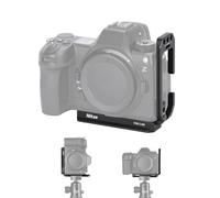Nitze Staffa Z6 III L per fotocamera Nikon Z6 III, con doppia piastra a sgancio rapido integrata per Arca-Swiss - T-N04A