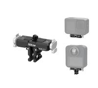 Nitze Supporto Adattatore Magnetico a Sgancio Rapido per GoPro HERO13 / MAX2 / LIT HERO/MISSION 1 PRO, con Foro Filettato da 1/4" per Treppiede, Selfie Stick, Accessori per Action Cam - N29-C1