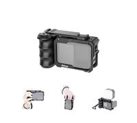 Nitze Xplorer Grip Kit per GoPro HERO13 / 12/11 / 10/9 Black, Kit Impugnatura Xplorer con Gabbia Cage per Gopro Hero 13, Cold Shoe Shutter Button, Supporta Riprese Verticali e Orizzontali - T-GP03B