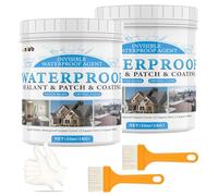 NIUB sigillante impermeabile trasparente, impermeabilizzante terrazzi, guaina liquida trasparente, sigillante perdite acqua, sigillante isolante impermeabile, impermeabilizzante trasparente 2KG