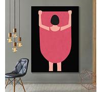NIUBB Stampe e quadri su tela ragazza con gonna lunga Stampa Quadri d'Arte Decorazioni per Camera da Letto Soggiorno Camera da Pranzo Cucina 50x70cm Senza Cornice