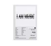 niubikela Poster di Playboi Carti I Am Music Album Poster Wall Art Decorativo per Camera da Letto Pittura Poster 30 x 45 cm, senza cornice