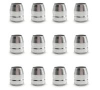 Niuhong 12 Pcs Ax Wedge Range Round Cunei Rotondi Maniglia Sicurezza Ax Cunei Ricambio Ax Martello Maniglie Martello Cunei Manico Ferro Ax-Accessori Utensili Manuali (Argento, 10mm)
