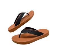 NIUHUAHUI Pantofole, Infradito da uomo in morbida EVA - Comodi sandali da spiaggia e pantofole casual per sandali da doccia da casa(Brown,40 EU)