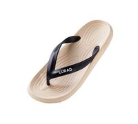 NIUHUAHUI Pantofole, Infradito estive da coppia - Sandali da spiaggia con clip for uomo e donna, for attività all'aperto e vacanze per sandali da doccia da casa(Beige,37 EU)
