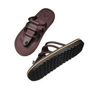 NIUHUAHUI Pantofole, Infradito estive da uomo - Sandali da spiaggia leggeri in EVA e pantofole casual per sandali da doccia da casa(Brown,39 EU)