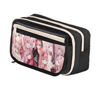 Niukaisi 02 Zero Two Astuccio Zero Two Astuccio Anime Ragazza Borsa Stampa 3D Grande Capacità Cancelleria Organizzatore Rientro a Scuola Forniture Studenti Ragazzi Ragazze, Type11., Astuccio