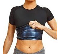 NIULI Gilet da sauna da uomo in neoprene per azione sauna e bruciare i grassi, Da donna., XL