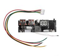 NiuLumea 100 W/65 W per modulo di circuito con doppia USB, ricarica rapida fai da te con supporto per protocollo QC/PD/VOOC e gruppo batteria multi-per protezione (4S 100 W)