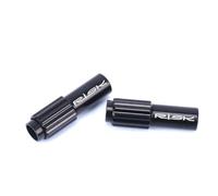 NiuLumea 2 bulloni di regolazione per cavo freno e deragliatore in lega di alluminio, 4 mm, per cavi del cambio della bicicletta, per bici da strada, a scatto fisso, cingoli e ruote piccole