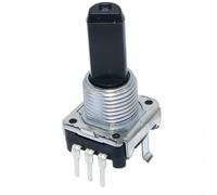 NiuLumea 24 che posizionano il codificatore rotatorio EC12E2420801, lunghezza dell'asse di 20mm, rilevazione compatta del segnale di progettazione del metallo