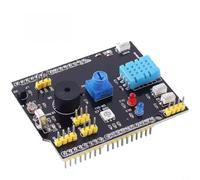 NiuLumea -and-play 9-in-1 Sensor scheda di espansione per Arduino con umidità, rilevamento temperatura LM35 e porte di estensione
