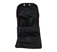 NiuLumea Black Horse Tack - Borsa da appendere con 3 ganci, organizer multitasche per briglie e cavezza, in poliestere, facile da pulire, per rimorchi e fienili (colore: nero)