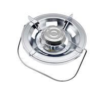 NiuLumea Bruciatore a gas liquefatto da esterno per fornello da campeggio GPL con maniglia, testa cilindrica portatile in acciaio, anima in rame, 17 x 17 x 9 cm, per Ucraina, Russia, Polonia