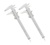 NiuLumea Calibro elettronico con display digitale con indicatore di livello dell'olio, acciaio al carbonio, doppia scala di lettura 0-150 mm, lavorazione dei metalli, lavorazione del legno, automotive