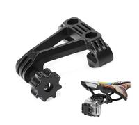 NiuLumea Clip di montaggio per sella della bicicletta compatibile con GoPro serie completa e altre action camera, in plastica resistente e metallo, facile da installare, nero