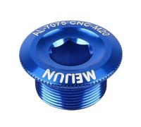 NiuLumea Copertura bullone di fissaggio per pedivella in lega di alluminio 7075 M20 XTXTRSLX, FC-4500, FC-5600 - per tappo a vite lavorato a CNC con presa esagonale da 10 mm (confezione da 1)