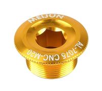 NiuLumea Copertura per bullone di fissaggio pedivella M20, XTR, SLX, FC-4500, FC-5600, FSA in lega di alluminio 7075 per CNC, con presa esagonale da 10 mm, per modelli 590596 BlackRedBlueGold