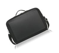 NiuLumea Custodia impermeabile compatta Avata 2 e RC 2, scatola portatile in PU con cinghia regolabile, nero e grigio