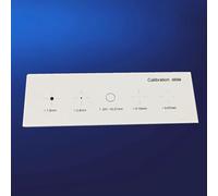 NiuLumea Diapositiva di calibrazione del microscopio con righello a mirino da 001 mm e micrometro da palco per microscopio e oculari elettronici