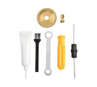 NiuLumea Drive Gear ABU B3 P3 B4 P4 S3 per Pro MAX4X e per mulinelli Baitcast Orange MAX4SX Baitcast, rapporto di velocità 6,4:1 7,0:1, costruzione in metallo, colore oro, include 2 marce + accessori