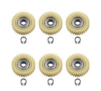 NiuLumea E-for Bike 36T - Mozzo a ingranaggi planetari dritti in nylon con cuscinetto 608, apertura 8 mm, diametro 38 mm, resistente all'usura, riduzione del rumore, include 6 anelli di sicurezza